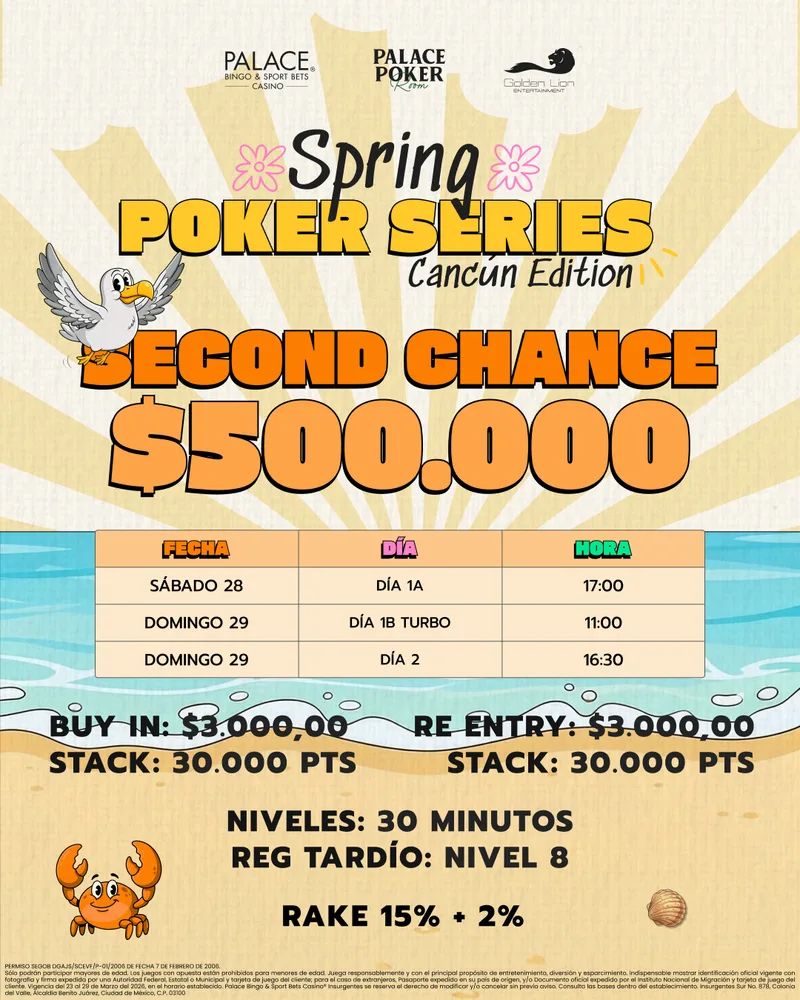 Second Chance $500,000 GTD